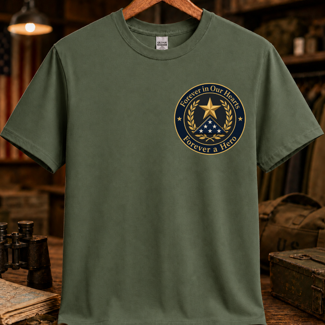 FOREVER A HERO TEE