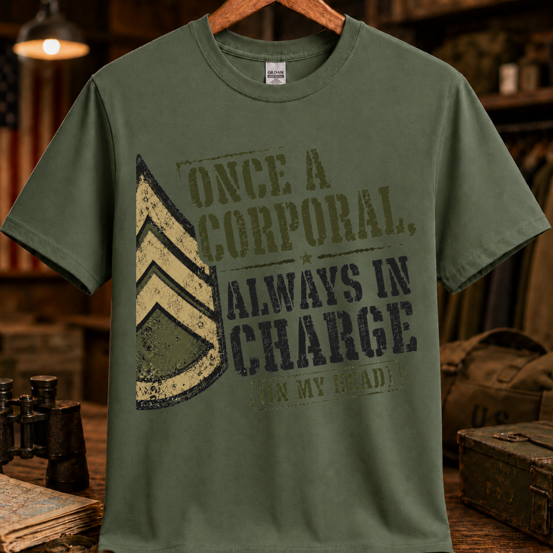 ALWAYS IN CHARGE TEE