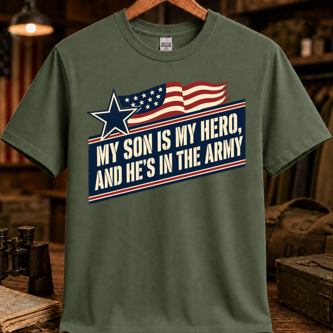 MY SON IS MY HERO TEE