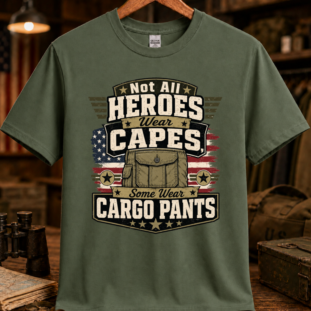 NOT ALL HEROES WEAR CAPES TEE