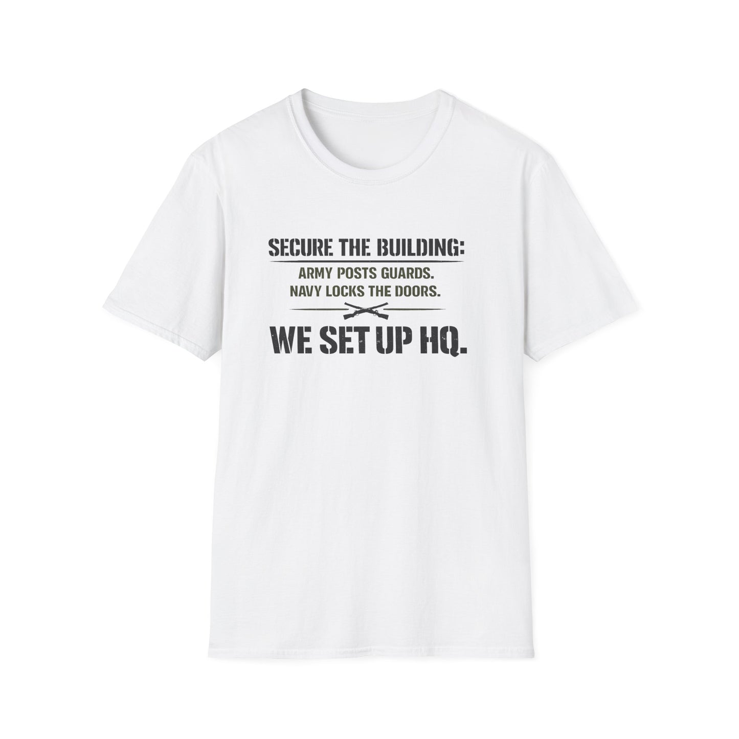 WE SET UP HQ TEE