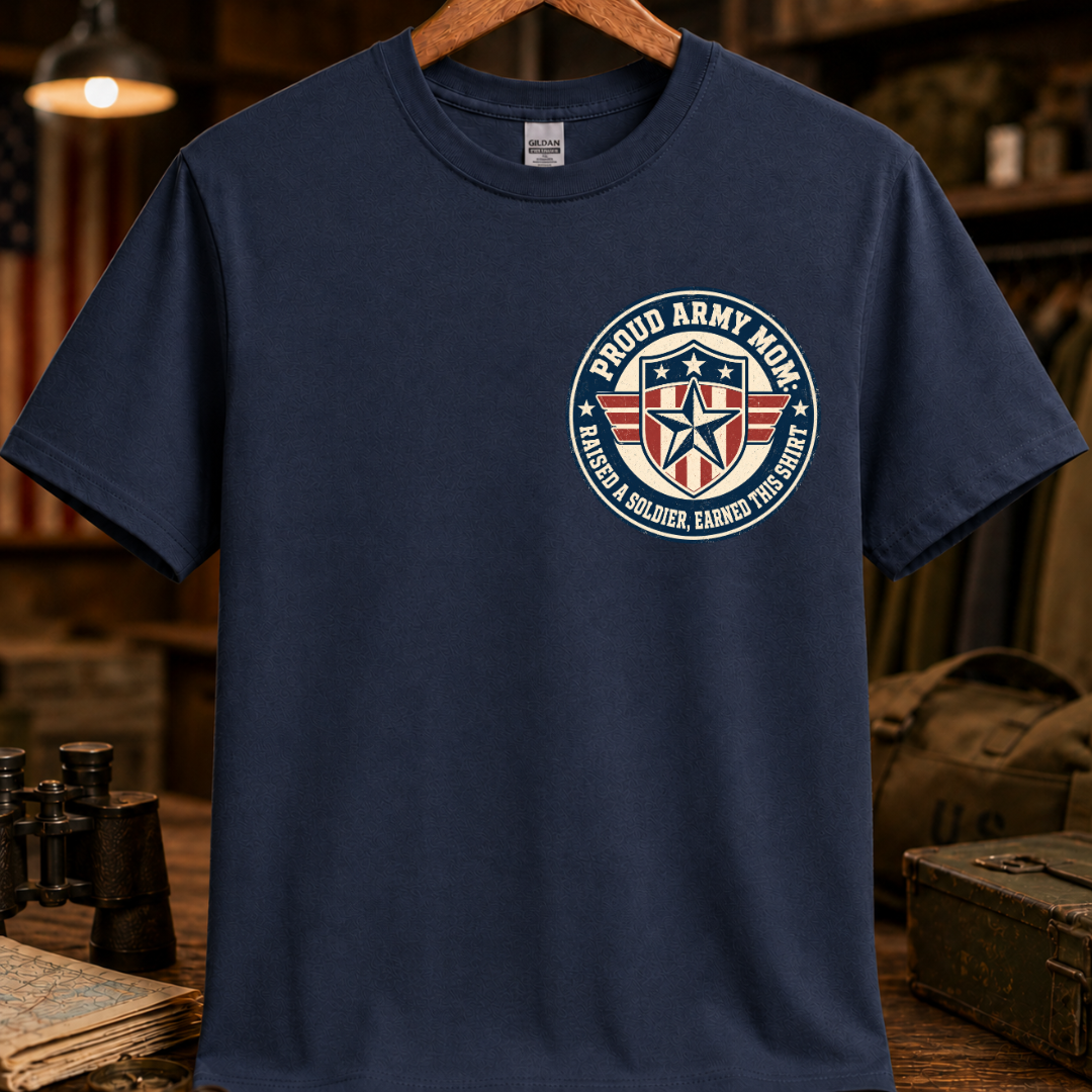 PROUD ARMY MOM TEE