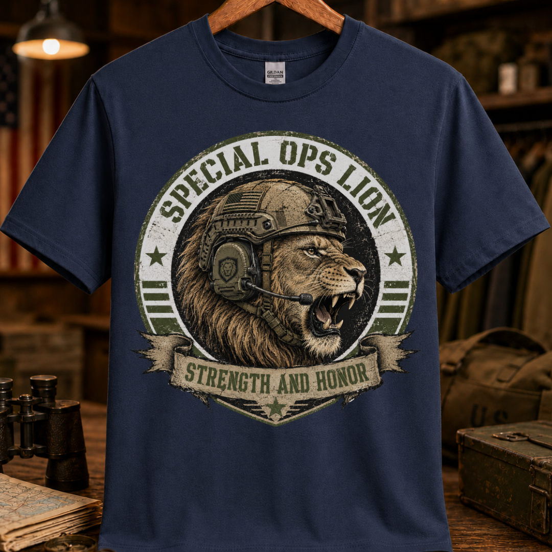 SPECIAL OPS LION TEE