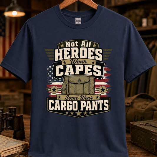 NOT ALL HEROES WEAR CAPES TEE