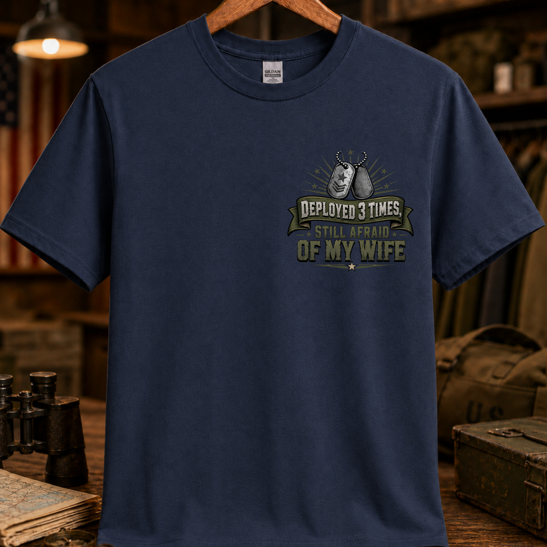 DEPLOYED 3 TIMES TEE