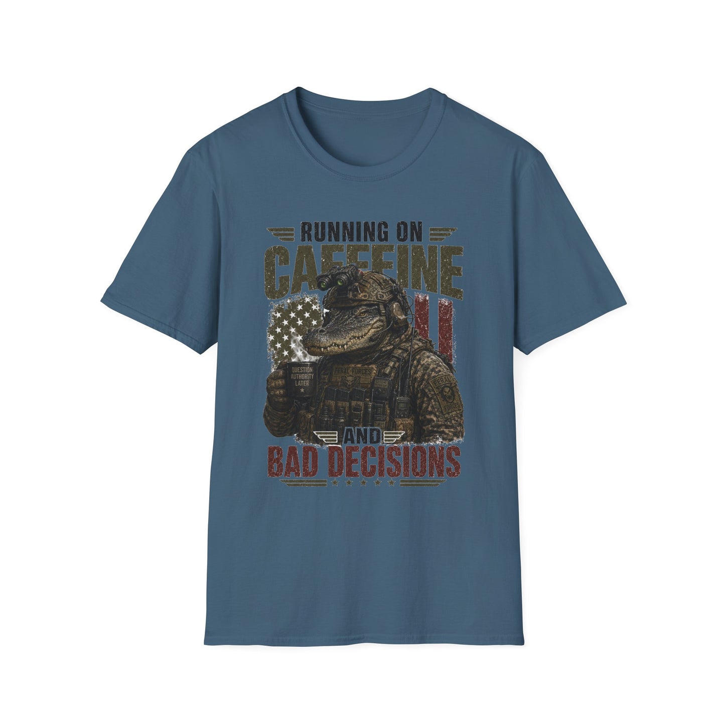 RUNNING ON CAFFEINE TEE