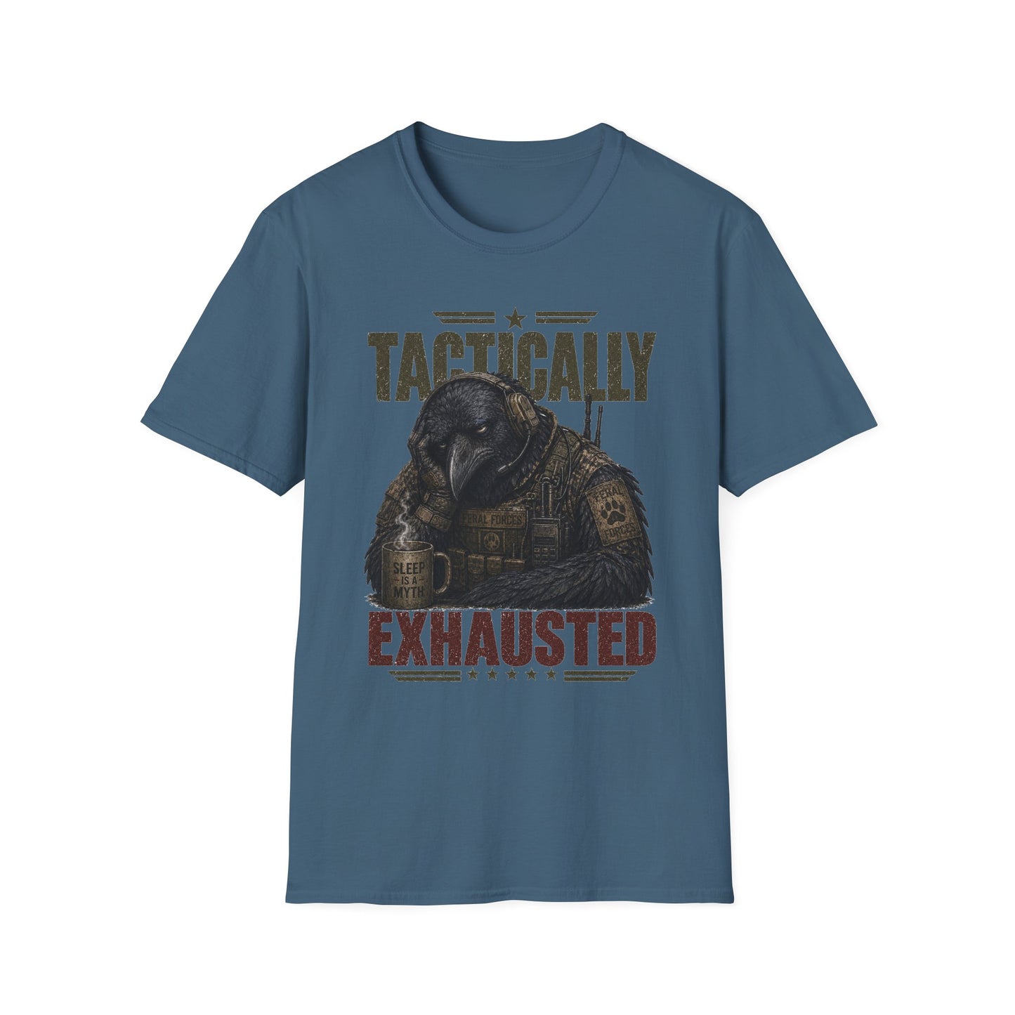 TACTICALLY EXHAUSTED TEE