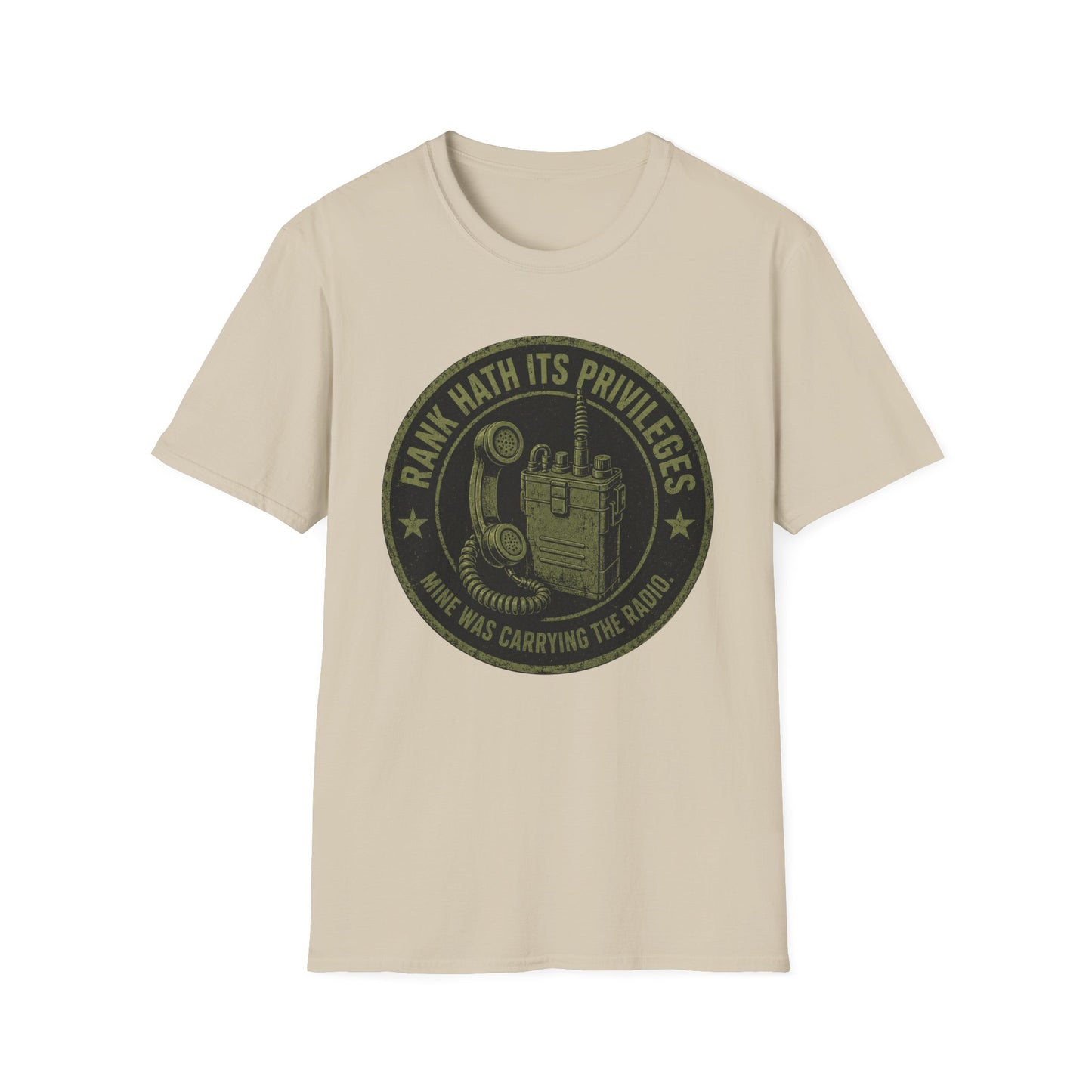 RANK HATH ITS PRIVILEGES TEE
