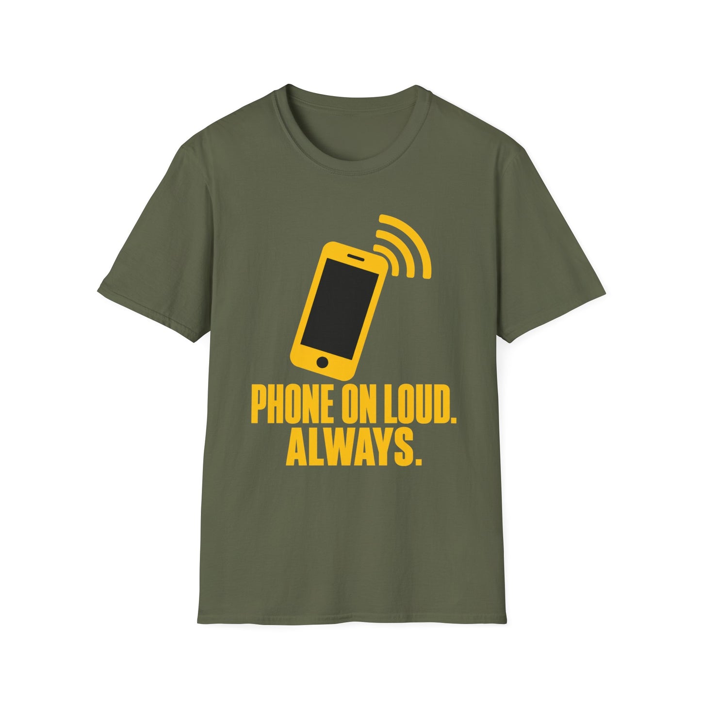 PHONE ON LOUD TEE