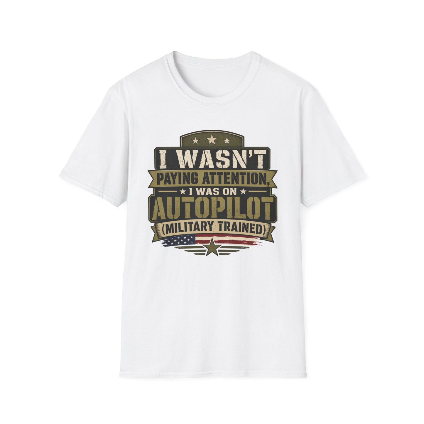 I WAS ON AUTOPILOT TEE