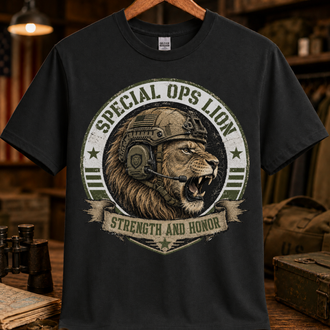 SPECIAL OPS LION TEE