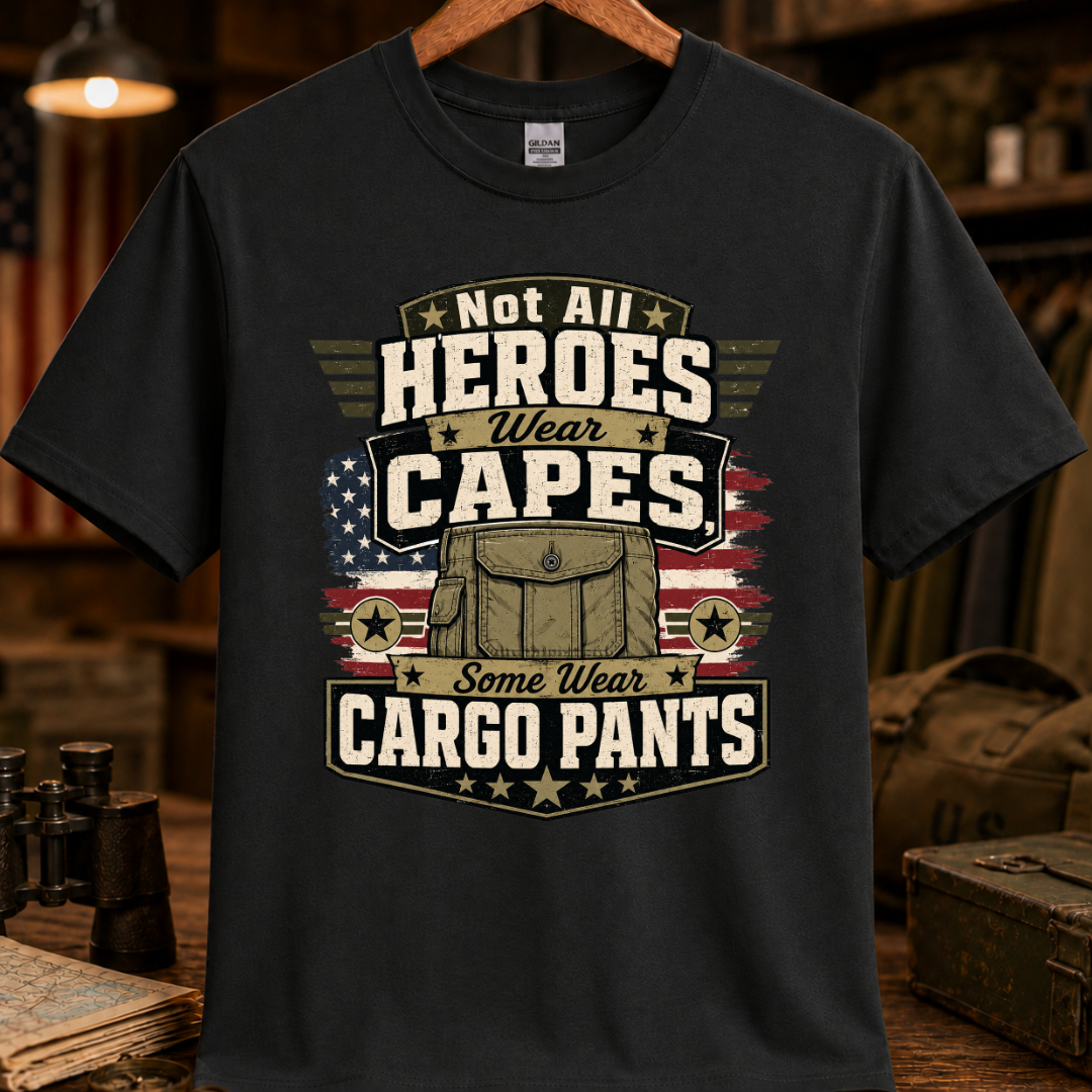 NOT ALL HEROES WEAR CAPES TEE