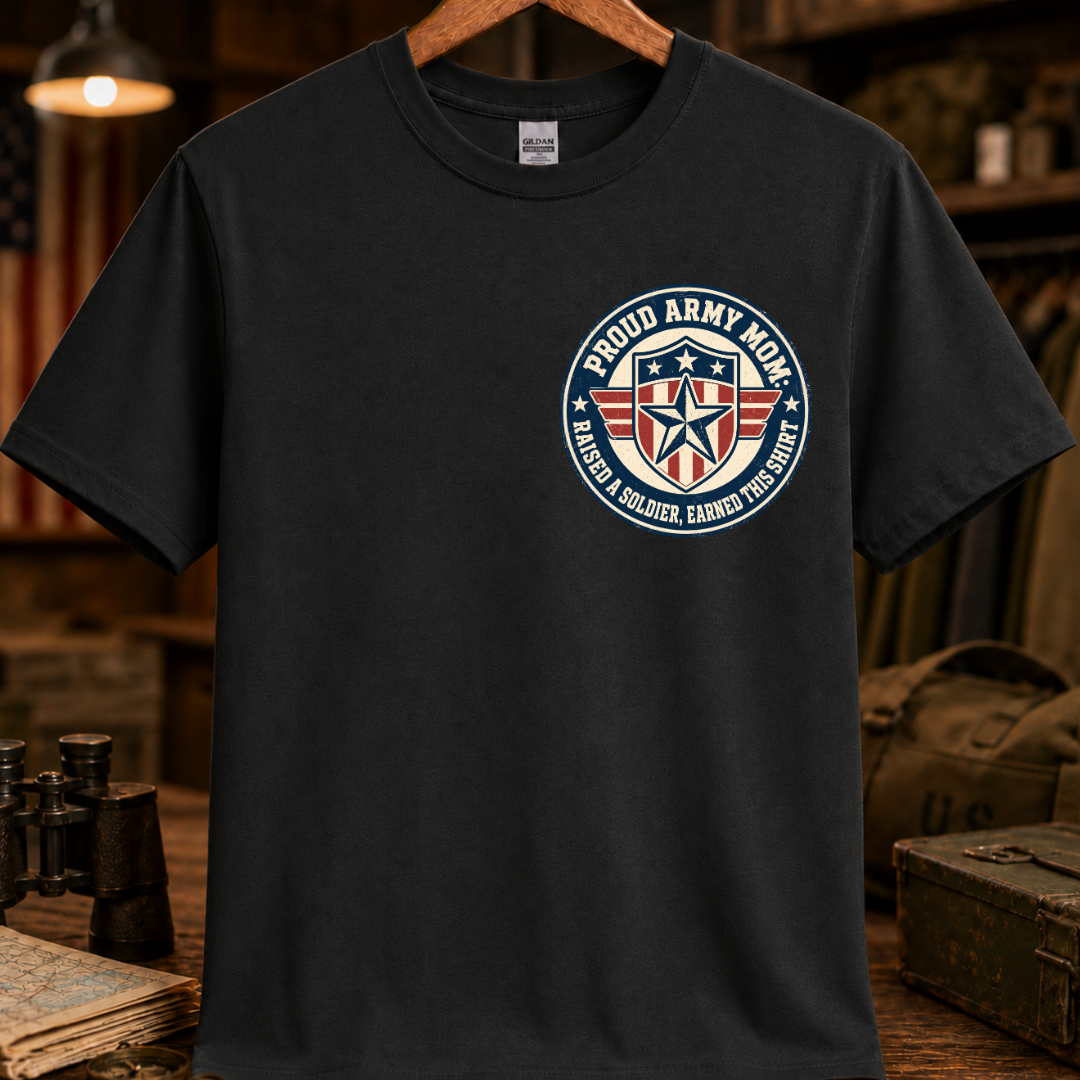 PROUD ARMY MOM TEE