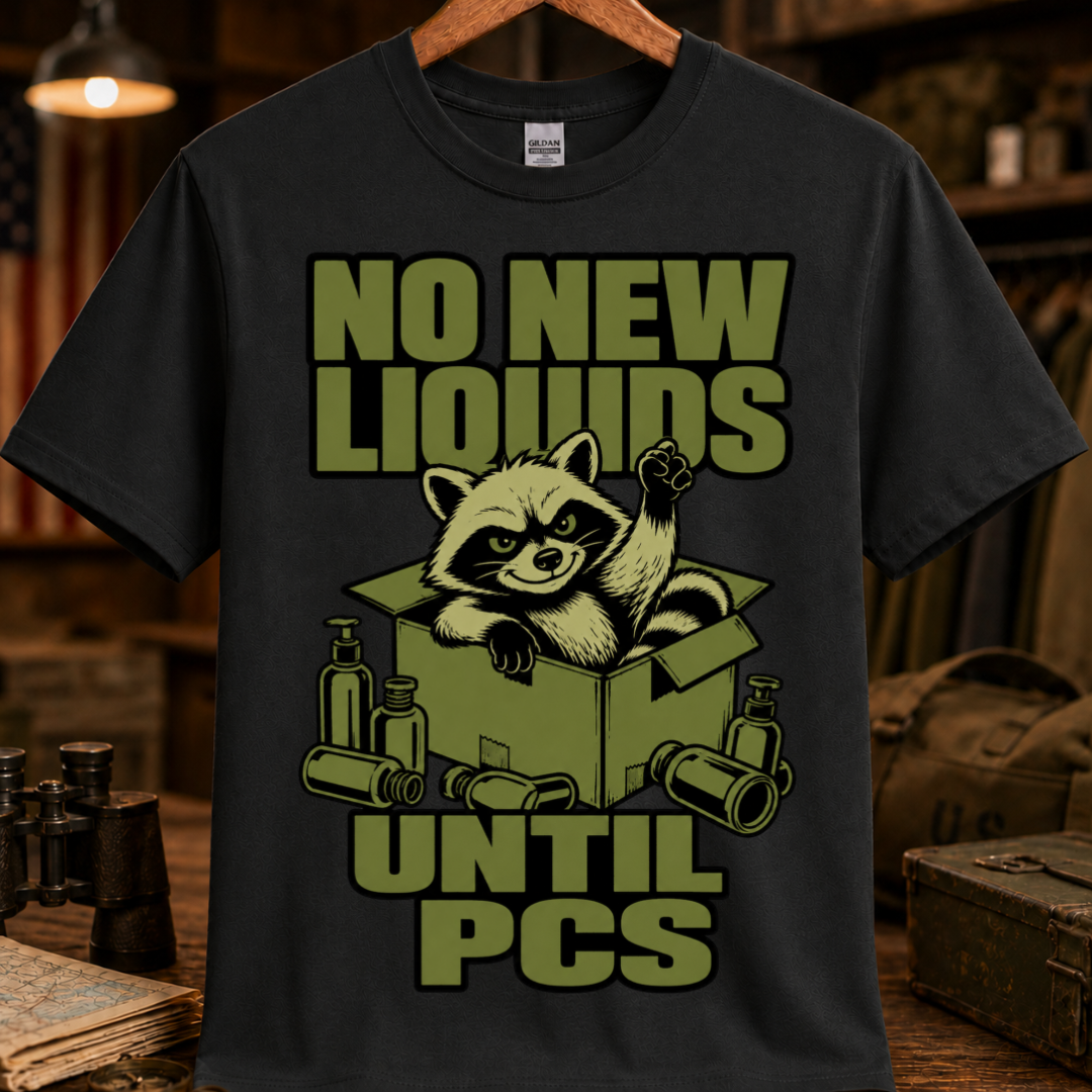 NO NEW LIQUIDS TEE