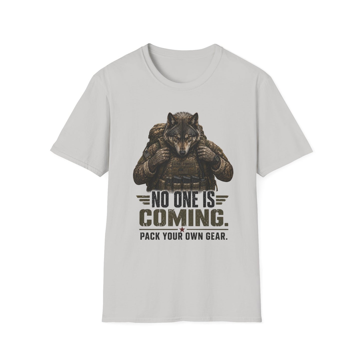 NO ONE IS COMING TEE