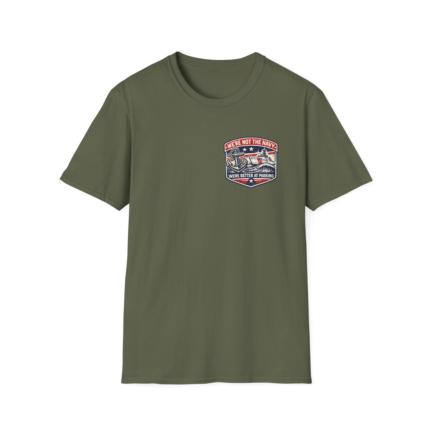 WE'RE NOT THE NAVY TEE