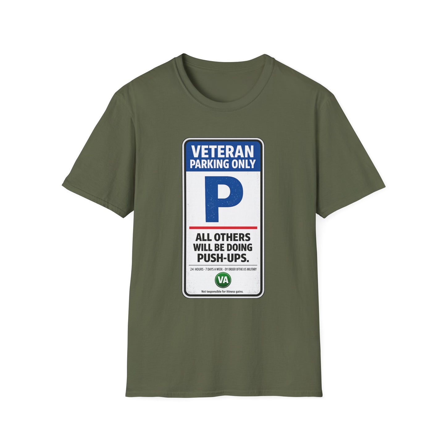 VETERAN PARKING ONLY TEE